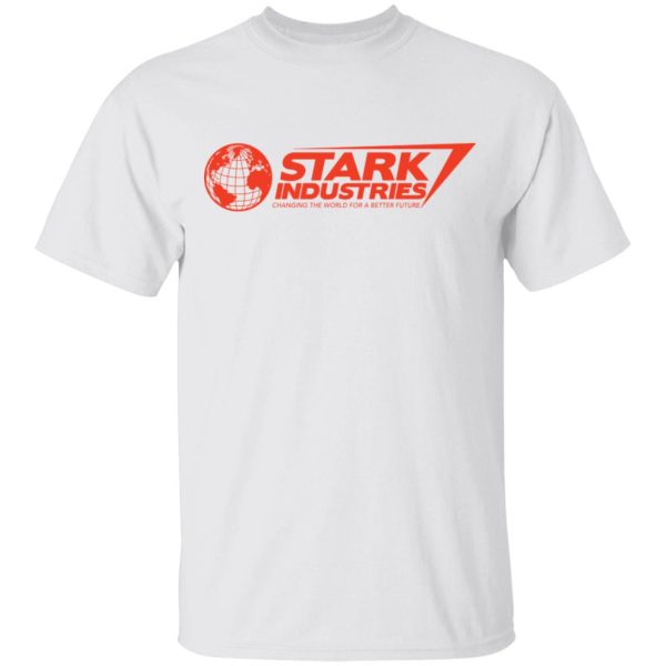 Stark industries changing the world for a better future shirt