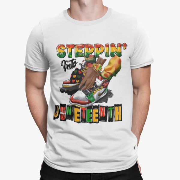 Steppin Into Juneteenth Shirt