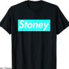 Stoney Tony’s T-shirt Aqua Stoney