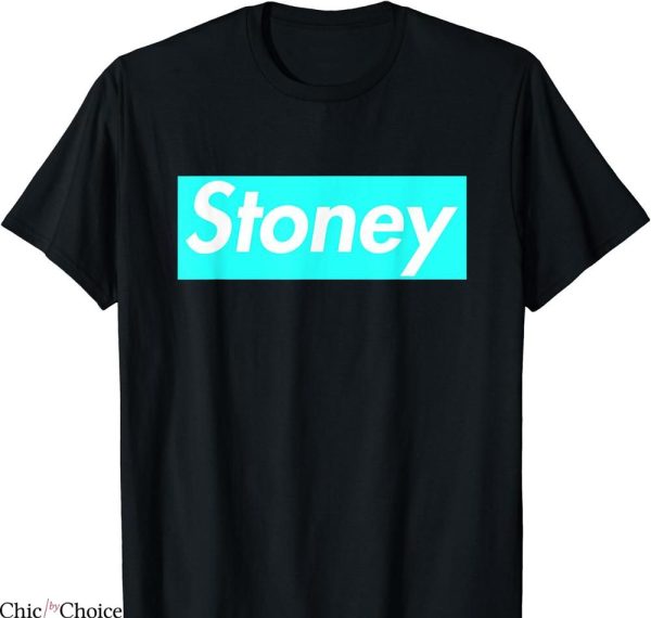 Stoney Tony’s T-shirt Aqua Stoney