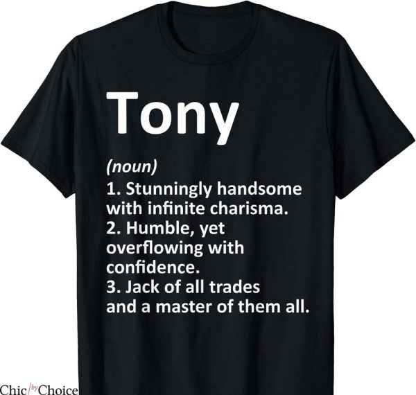 Stoney Tony’s T-shirt Funny Birthday Gift Idea