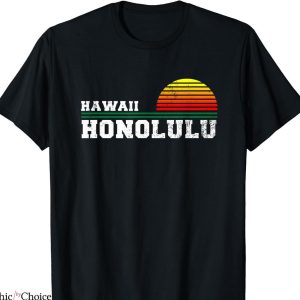 Stussy Honolulu T-shirt Distressed