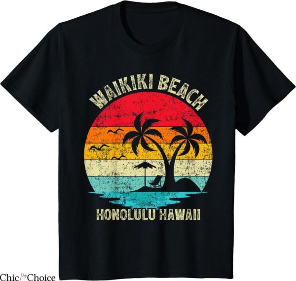 Stussy Honolulu T-shirt Family Vacation Vintage Retro