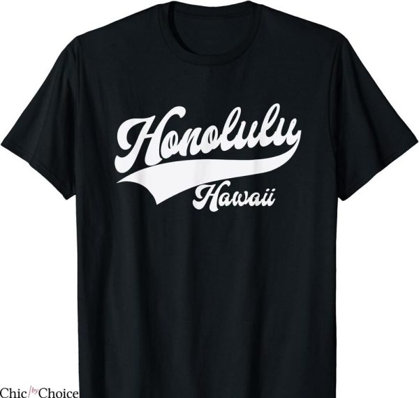 Stussy Honolulu T-shirt Retro Classic