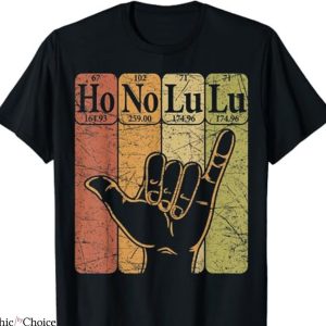 Stussy Honolulu T-shirt Table Elements