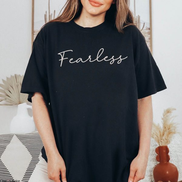 Taylor Swift Fearless T-Shirt Feminist Women Empowerment