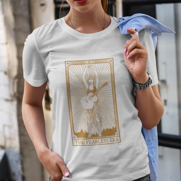 Taylor Swift Fearless T-Shirt The Fearless Era Tarot Card