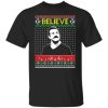 Ted Lasso Believe Christmas sweater