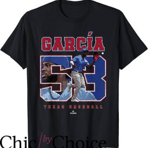 Texas Ranger T-Shirt Texas Baseball Garcia 53