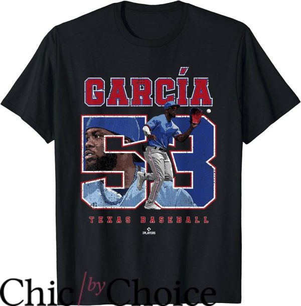 Texas Ranger T-Shirt Texas Baseball Garcia 53