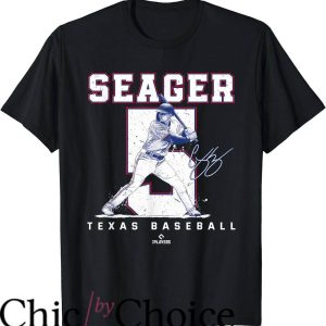 Texas Ranger T-Shirt Texas Baseball Seager 5