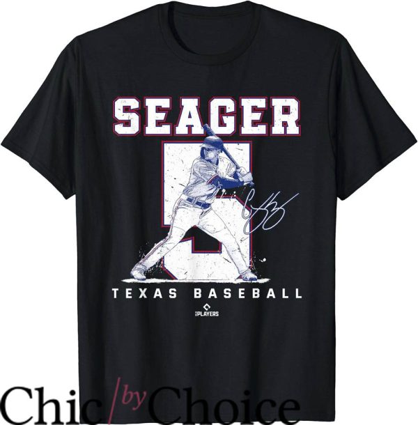 Texas Ranger T-Shirt Texas Baseball Seager 5