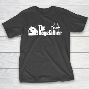 The Dogefather Dogdecoin Funny T-Shirt