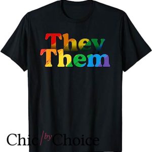 They Them T Shirt Pride Awareness March