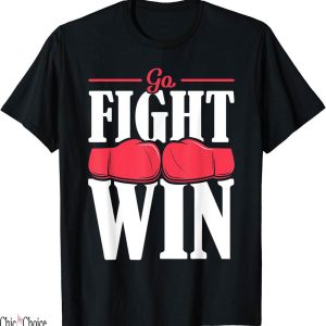 Title Fight T-Shirt Go Fight Win Title Boxes