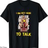 Title Fight T-Shirt Not Here To Talk Boxing Training Fighter
