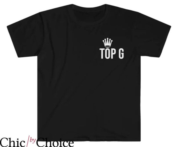 Top G T-Shirt Top G With Crown Shirt