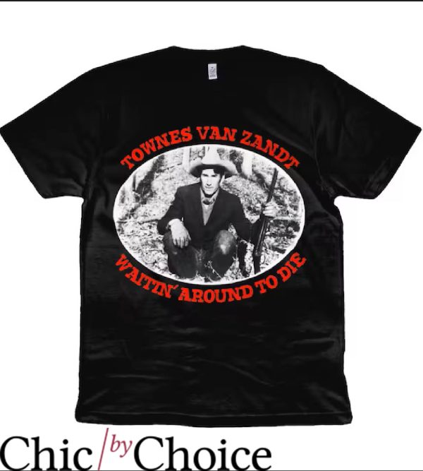 Townes Van Zandt T-Shirt In The Beginning T-Shirt Music