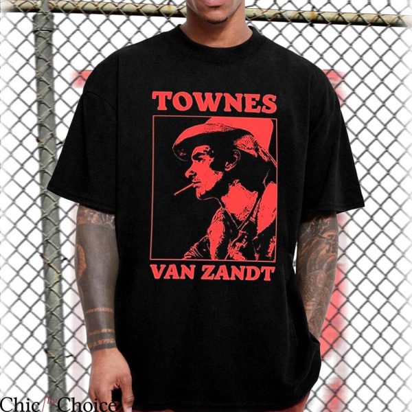 Townes Van Zandt T-Shirt The Sake Of The Song Tee Music
