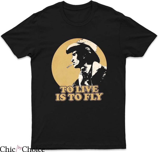 Townes Van Zandt T-Shirt To Live Is To Fly T-Shirt Music