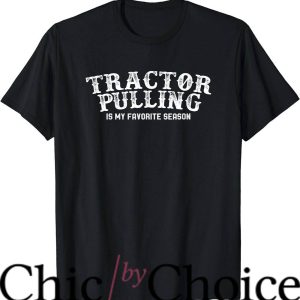 Tractor Pulling T-Shirt Favorite Season Vintage T-Shirt