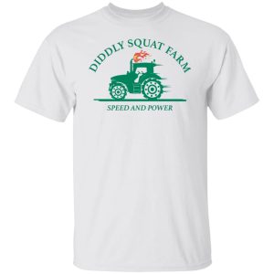 Tractor diddly squat farm speed and power shirt