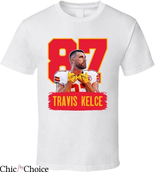 Travis Kelce T-Shirt Fan 87 Travis Kelce T-Shirt NBA