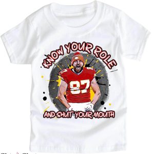 Travis Kelce T-Shirt Shut Your Mouth T-Shirt NBA