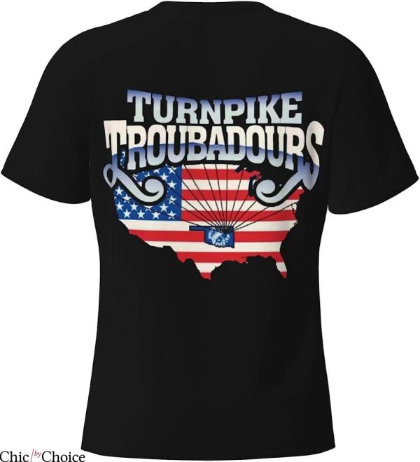 Turnpike Troubadours T-Shirt American Flag
