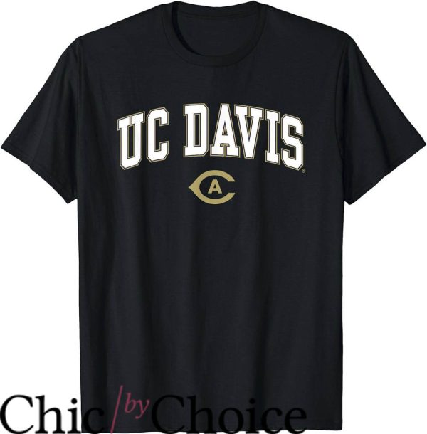 Uc Davis T-Shirt UC Davis Aggies Arch Over Logo