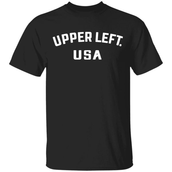 Upper left USA shirt