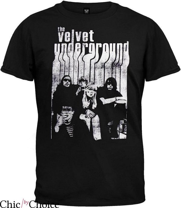 Velvet Underground T-Shirt Band With Nico Fitted Shirt Music
