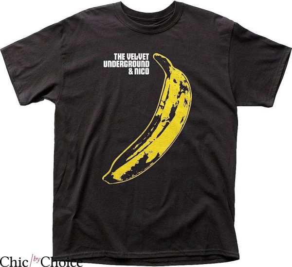 Velvet Underground T-Shirt Warhol Banana T-Shirt