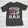 Veteran Shirt Funny I Have Two Titles Veteran And Dad American Flag T-Shirt