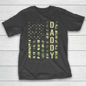 Veteran Shirt Proud Daddy Military Veteran Soldier Fathers day 2021 Flag T-Shirt