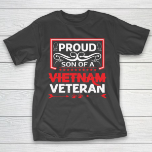 Veteran Shirt Proud son of a Vietnam Veteran Father’s Day T-Shirt