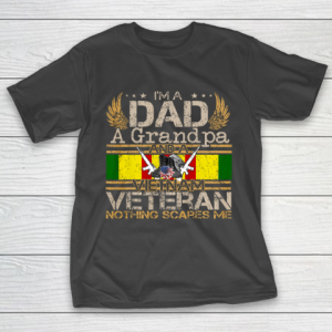 Vietnam War Veteran U S Army Retired Soldier Gift Mom Dad T-Shirt