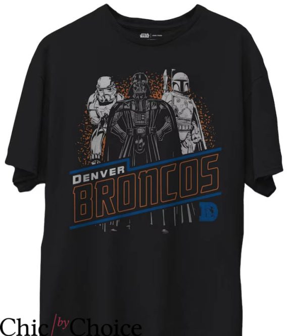 Vintage Denver Broncos T-Shirt Empire Star Wars