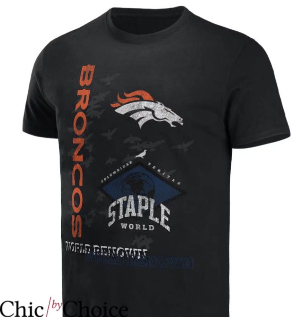 Vintage Denver Broncos T-Shirt World Renowned