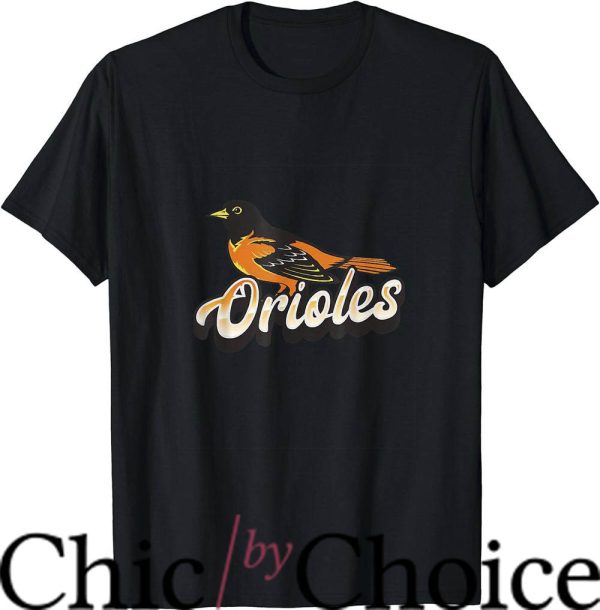 Vintage Orioles T Shirt Oriole Fan Supporter Bird TShirt NBA