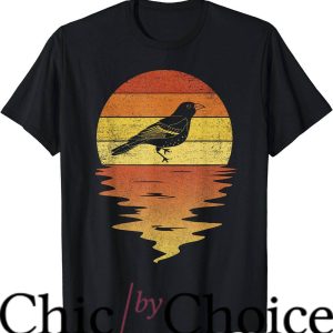 Vintage Orioles T Shirt Retro Sunset Vintage Oriole NBA