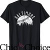 Vintage Orioles T Shirt Vintage Baltimore Maryland Skyline
