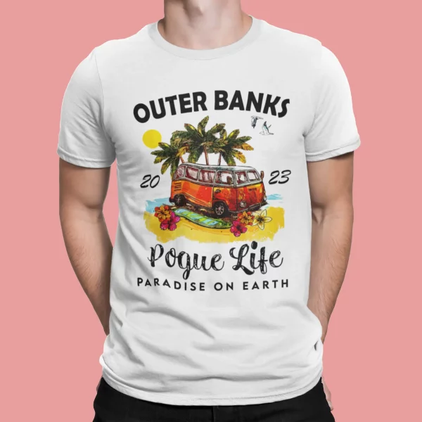 Vintage Outer Banks Paradise On Earth Shirt