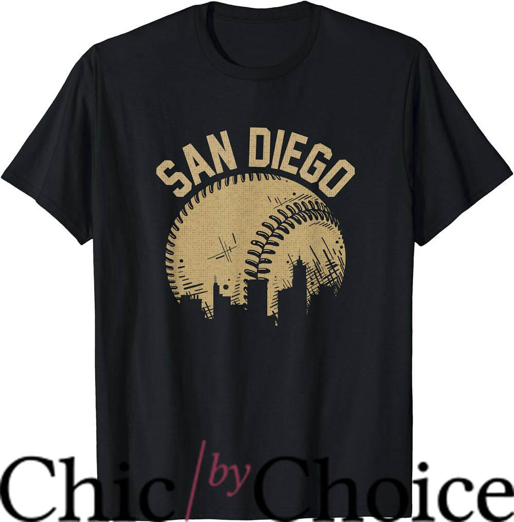 Vintage Padres T-Shirt San Diego Baseball T-Shirt NBA