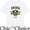 Vintage Padres T-Shirt Retro Glitch Party Tailgate Gameday