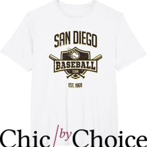 Vintage Padres T-Shirt Retro Glitch Party Tailgate Gameday