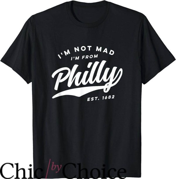 Vintage Phillies T-Shirt I’m Not Mad I’m From Philly 1970s