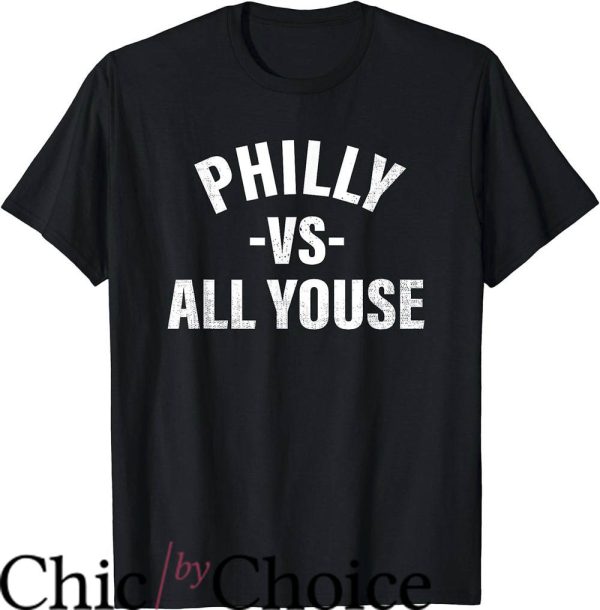 Vintage Phillies T-Shirt Philly Vs All Youse