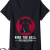 Vintage Phillies T-Shirt Ring The Bell Philly Philadelphia
