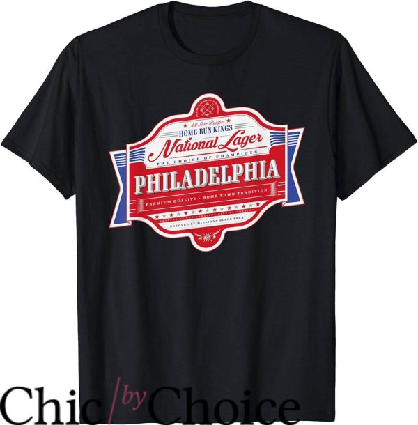 Vintage Phillies T-Shirt Vintage Philadelphia Beer Label